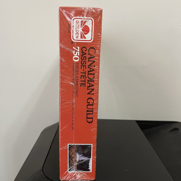 Canadian Guild Golden 750 Pieces Jigsaw Puzzle Butchart Gardens Brand New Sealed - Picture 4 of 8